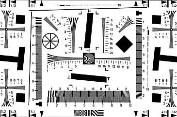 ISO Resolution Chart